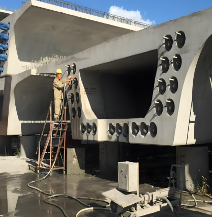 海勃湾压浆料施工流程及注意事项